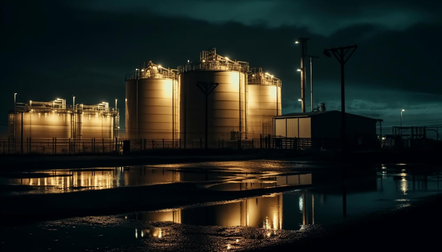 Heavy industrial complex and bulk processing infrastructure